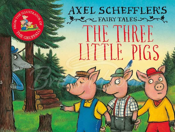 Книга The Three Little Pigs and the Big Bad Wolf зображення