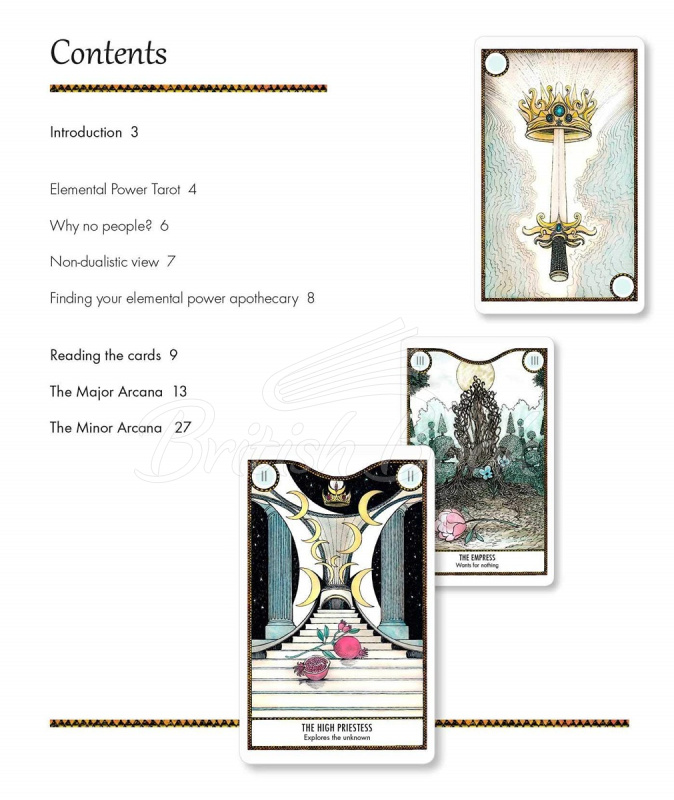 Карти таро Elemental Power Tarot зображення 10