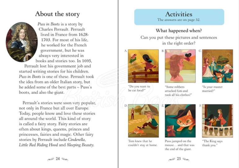 Книга Usborne English Readers Level 1 Puss in Boots зображення 3