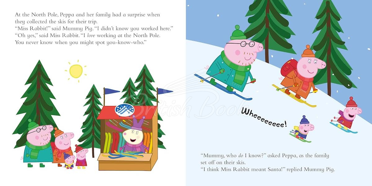 Книга Peppa Pig: Peppa Visits Santa зображення 3