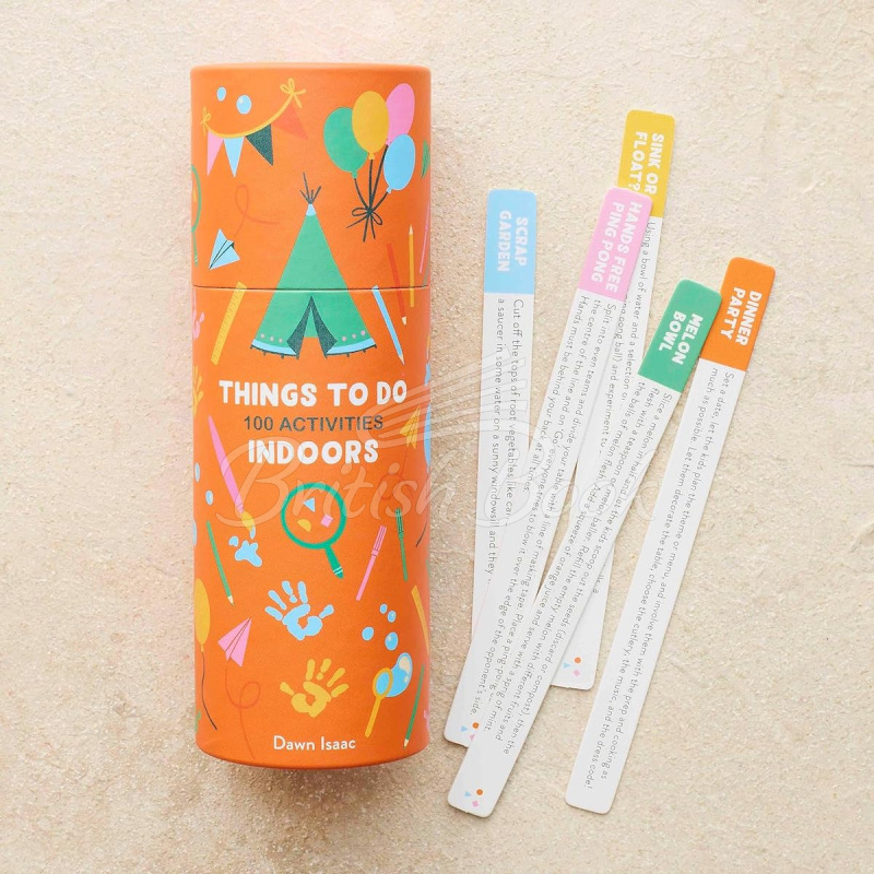 Карткова гра Things To Do Indoors: 100 Activities зображення 3