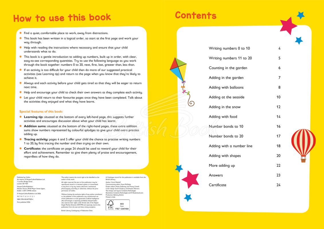 Книга Elite Learning: Adding Up (Ages 3-5) изображение 1