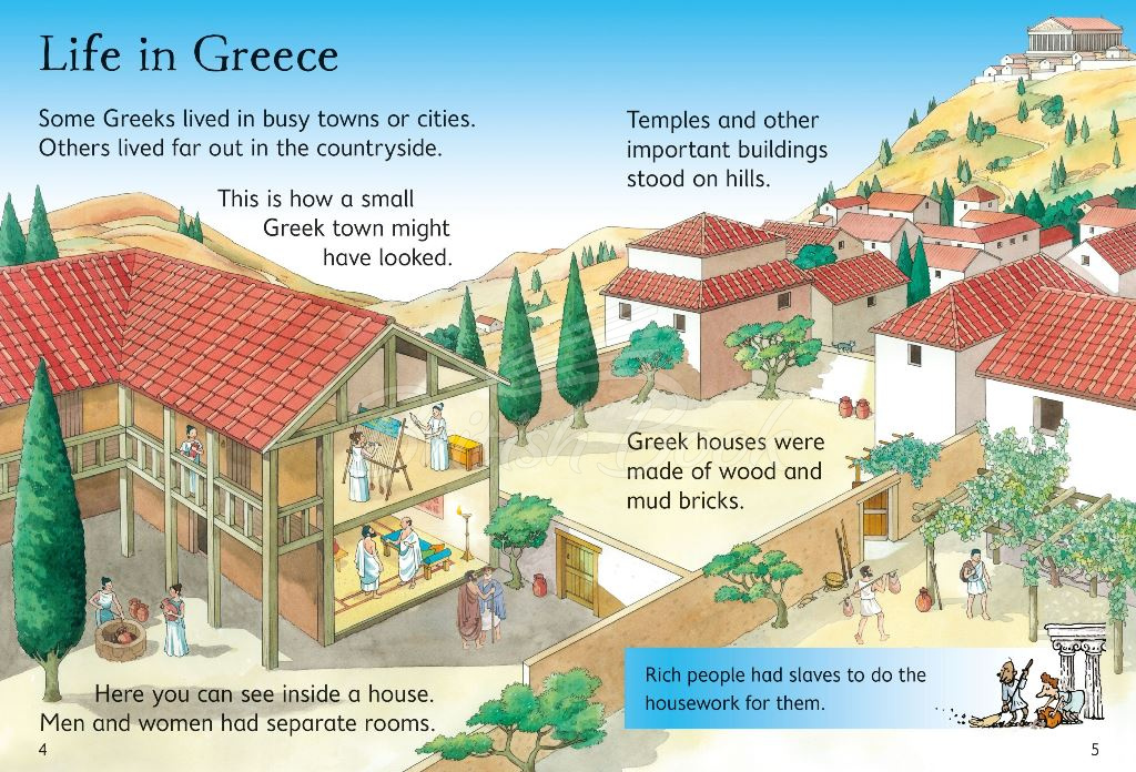 Книга Usborne Beginners Ancient Greeks изображение 3