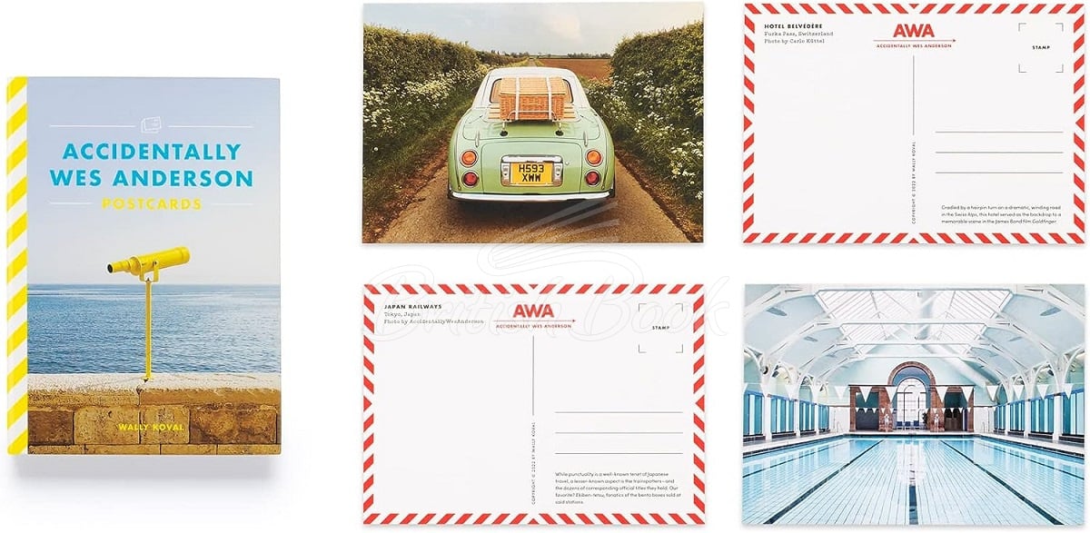Набір Accidentally Wes Anderson Postcards зображення 1