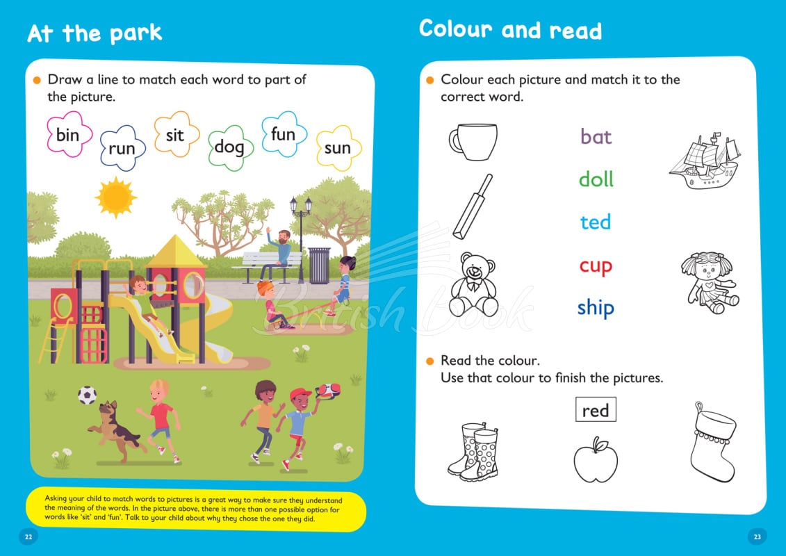 Книга Collins Easy Learning Preschool: Reading and Rhyme Bumper Book (Ages 3-5) зображення 3