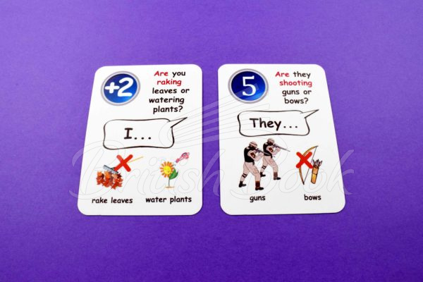Карточки Fun Card English: Present Continuous изображение 8