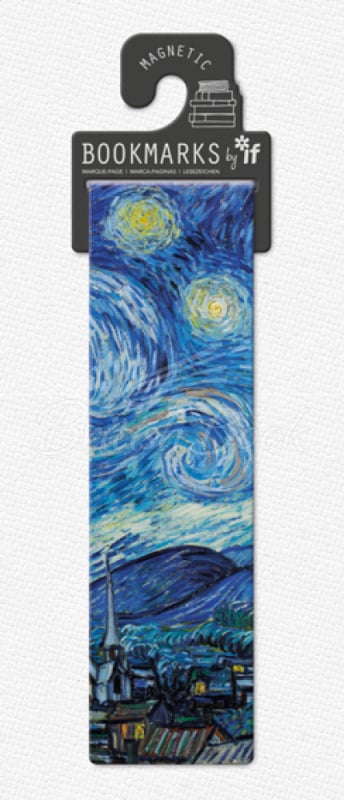 Закладка Classics Magnetic Bookmarks: The Starry Night зображення