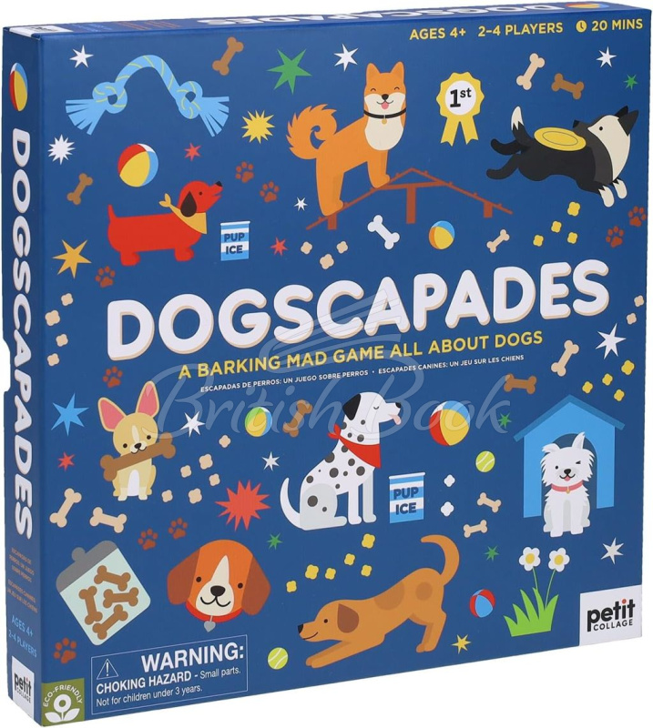 Настільна гра Dogscapades: A Barking-Mad Game All About Dogs зображення 1
