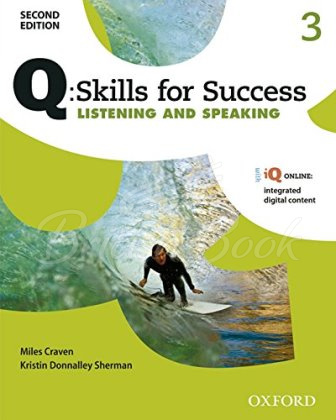 Учебник Q: Skills for Success Second Edition. Listening and Speaking 3 Student's Book with iQ Online изображение