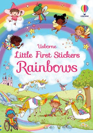 Книга Little First Stickers: Rainbows зображення