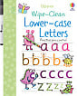 Wipe-Clean Lower-Case Letters