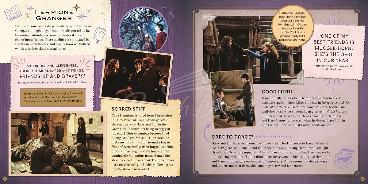 Книга Harry Potter — Friends and Foes: A Movie Scrapbook изображение 1