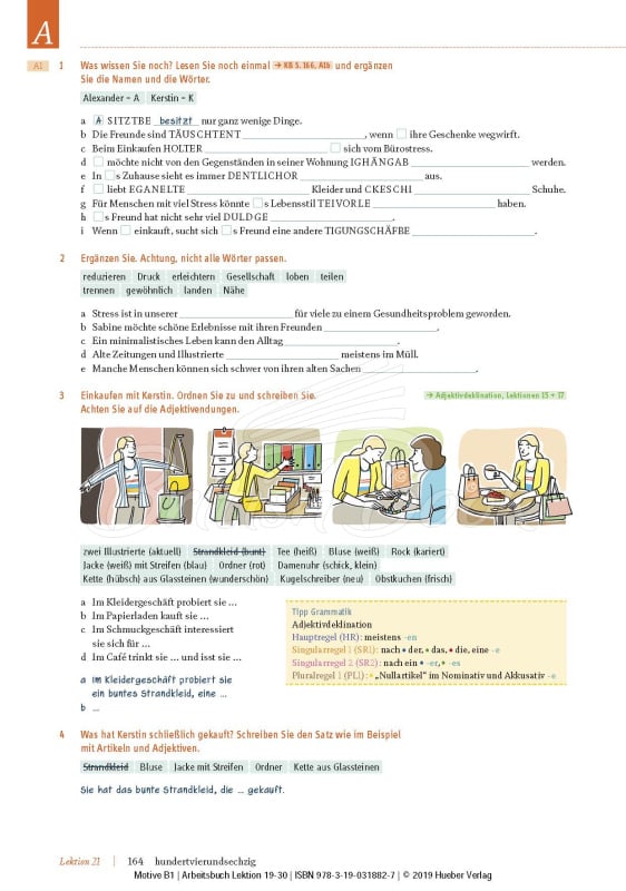 Рабочая тетрадь Motive B1 Arbeitsbuch mit MP3-CD (Lektion 19-30) изображение 2