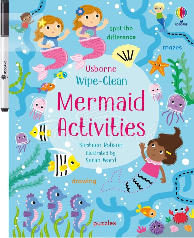 Книга Wipe-Clean Mermaid Activities зображення