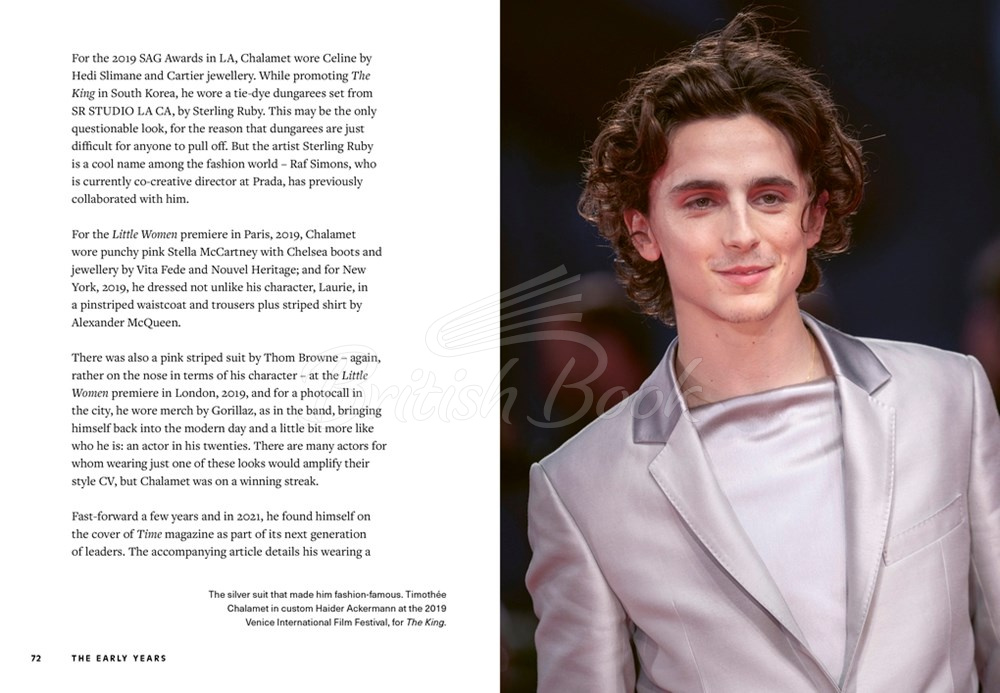 Книга Icons of Style: Timothée Chalamet изображение 5