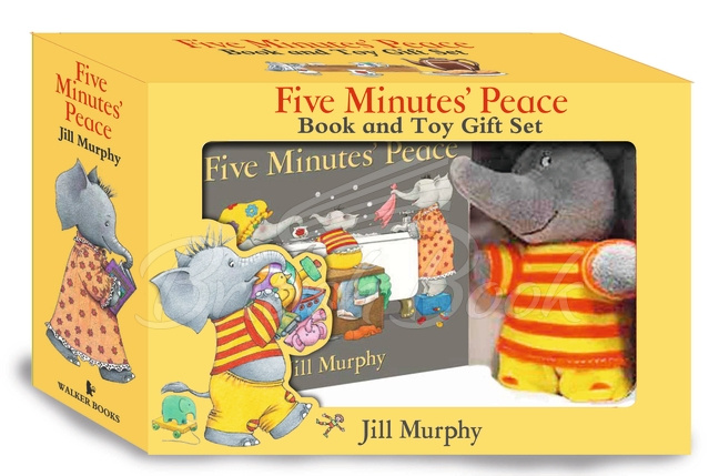 Книга Five Minutes' Peace Book and Toy Gift Set зображення