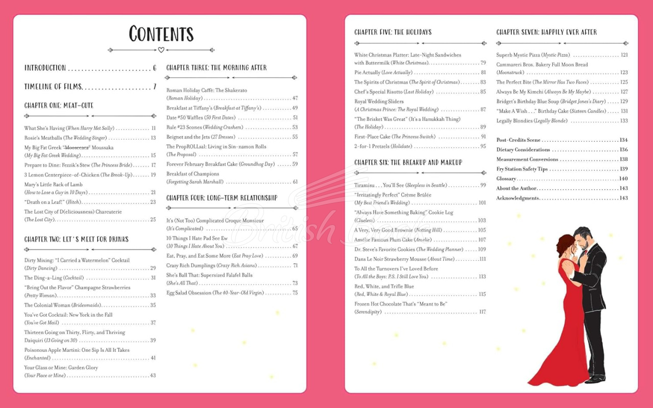 Книга The Rom-Com Cookbook: Romantic-Comedy-Inspired Recipes that Will Make Them Say "I'll Have What She's Having" зображення 1