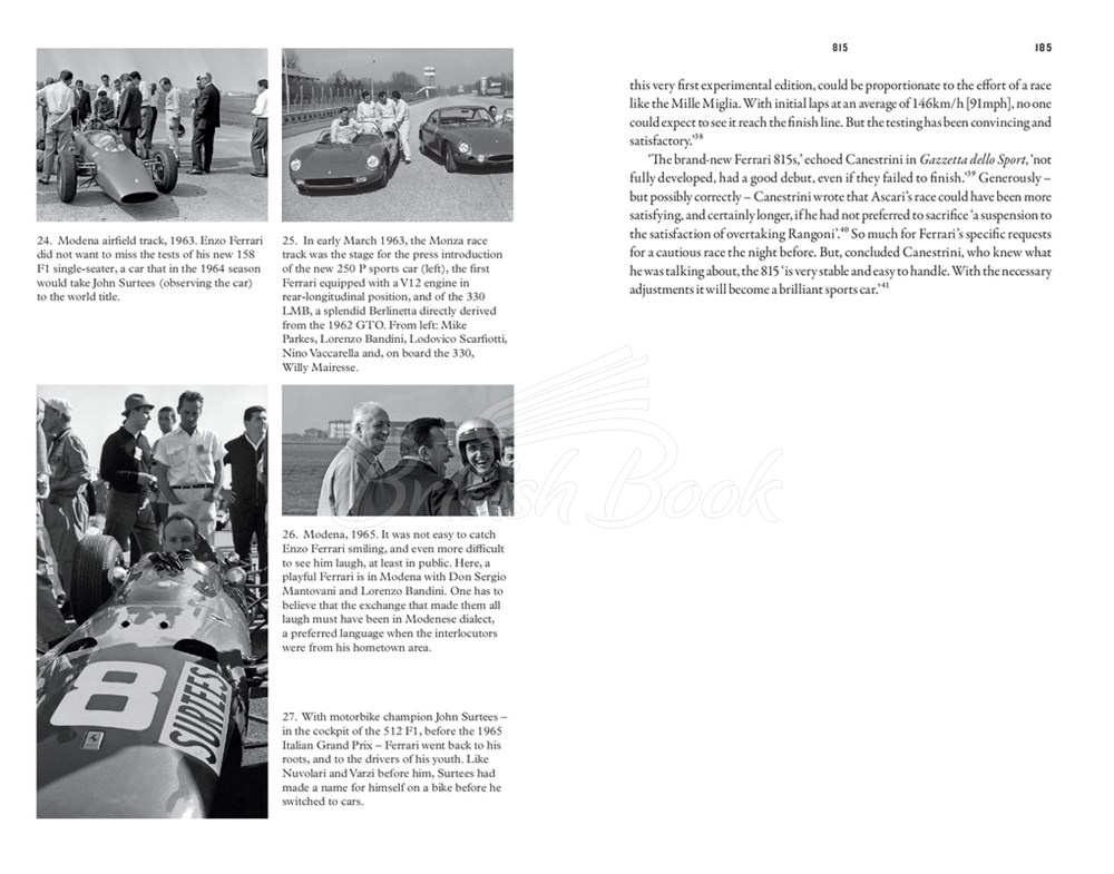 Книга Enzo Ferrari: The Definitive Biography of an Icon зображення 6