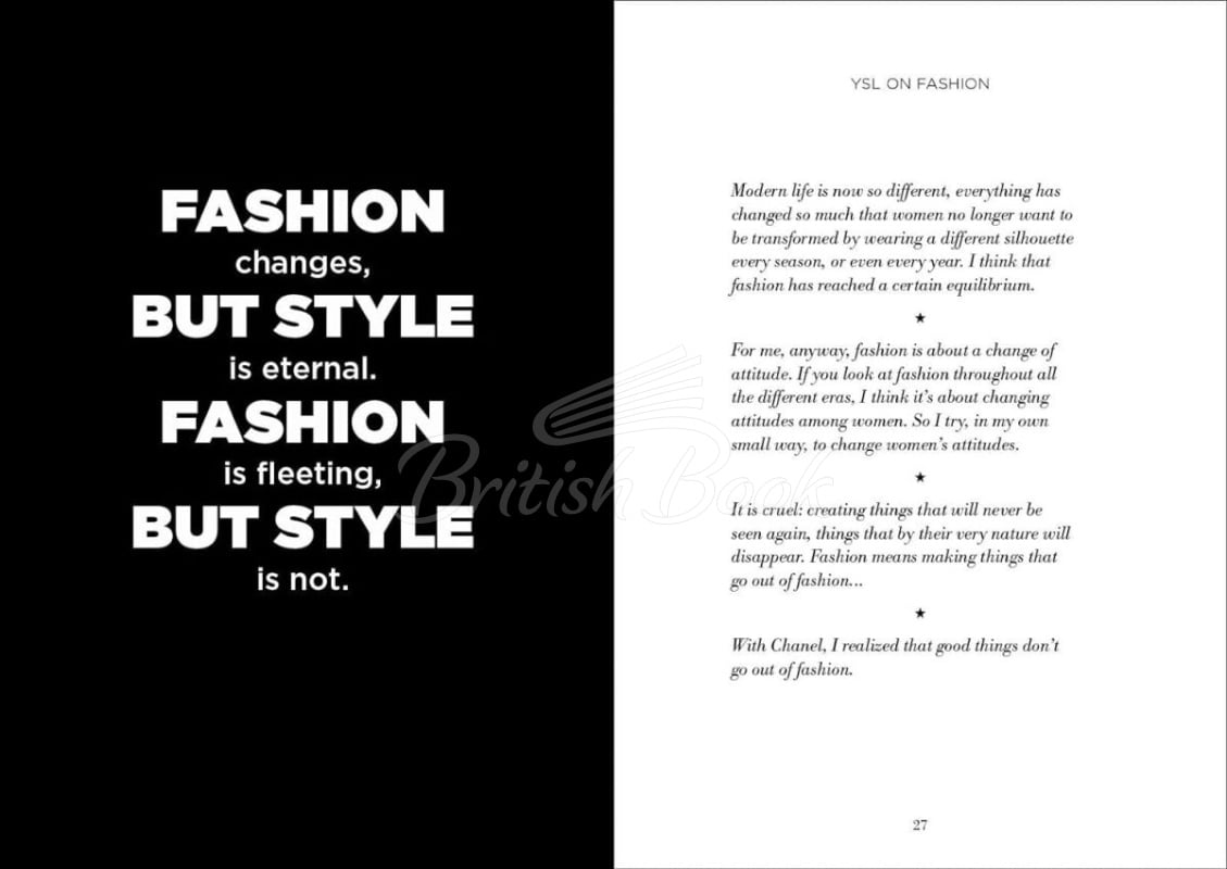 Книга The World According to Yves Saint Laurent зображення 3