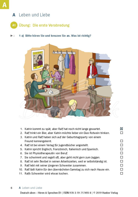 Книга с диском Hören und Sprechen B1 mit MP3-CD изображение 3