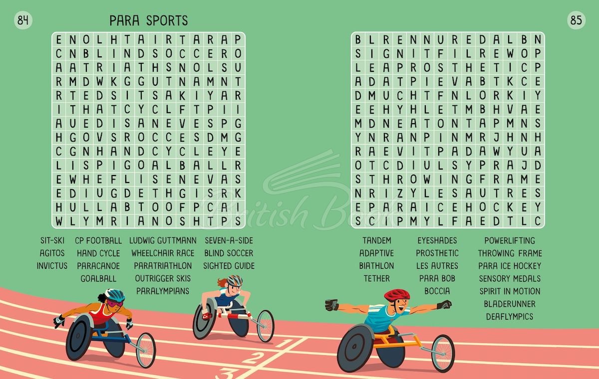 Книга 100 Children's Crosswords: Sports изображение 3