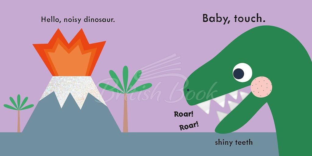 Книга Baby Touch: Dinosaurs (A Touch-and-Feel Playbook) зображення 2