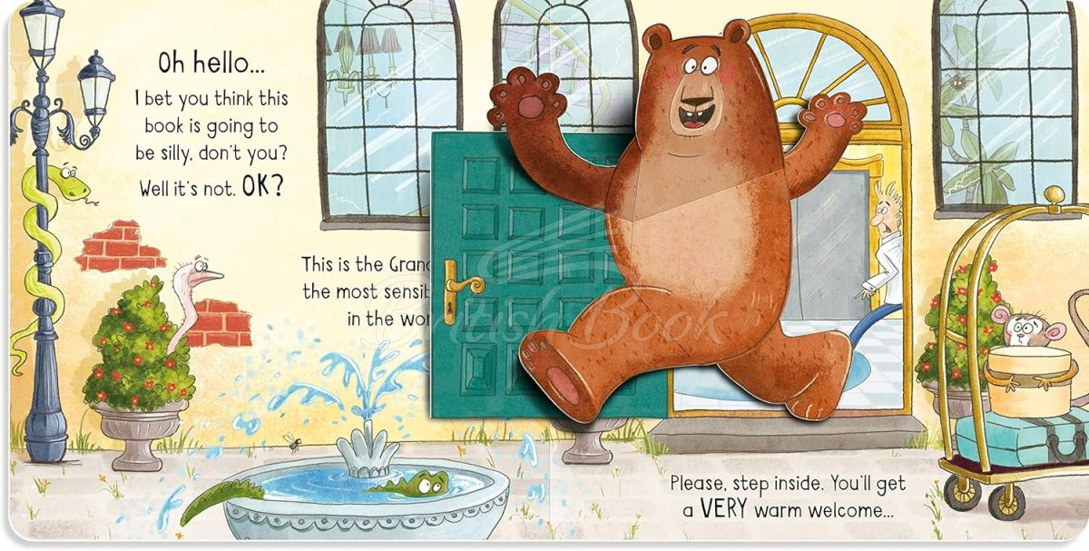 Книга Usborne Peculiar Pop-Ups: There's a Hippo in my Toilet! зображення 1
