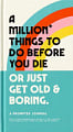 A Million Things to Do Before You Die Prompted Journal