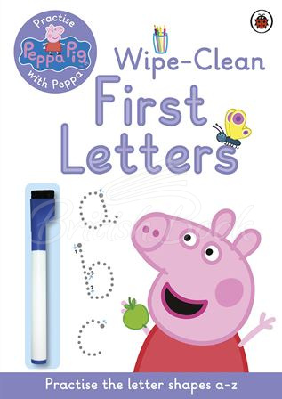 Книга Peppa Pig: Practise with Peppa: Wipe-Clean First Letters зображення