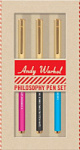 Andy Warhol Philosophy Everyday Pen Set