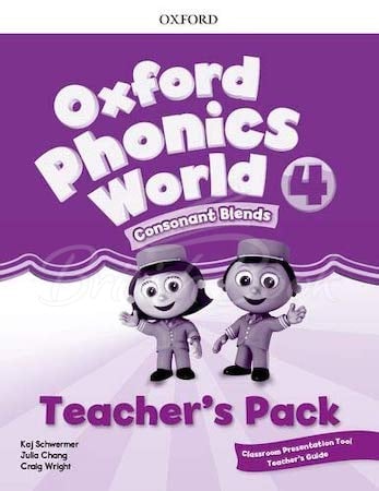Учебник Oxford Phonics World 4 Teacher's Pack with Classroom Presentation Tool изображение