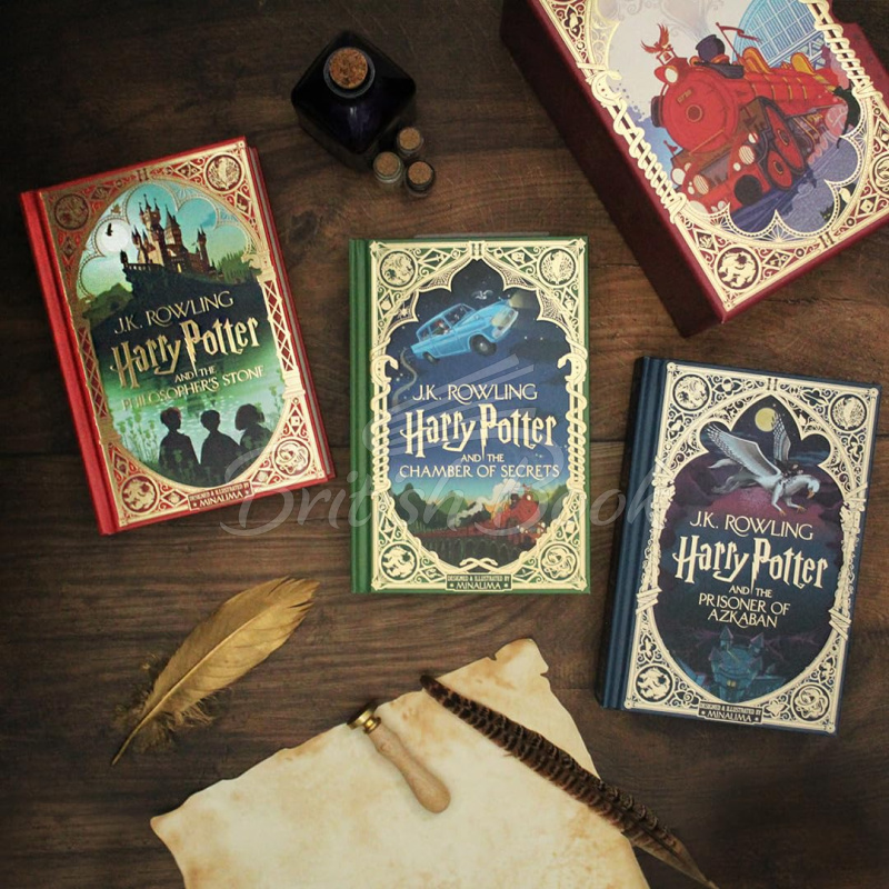 Набір книжок Harry Potter 1-3 Box Set (MinaLima Edition) зображення 2