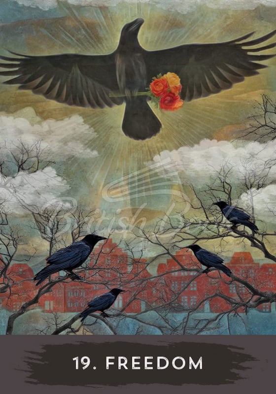 Карти таро Urban Crow Oracle зображення 8