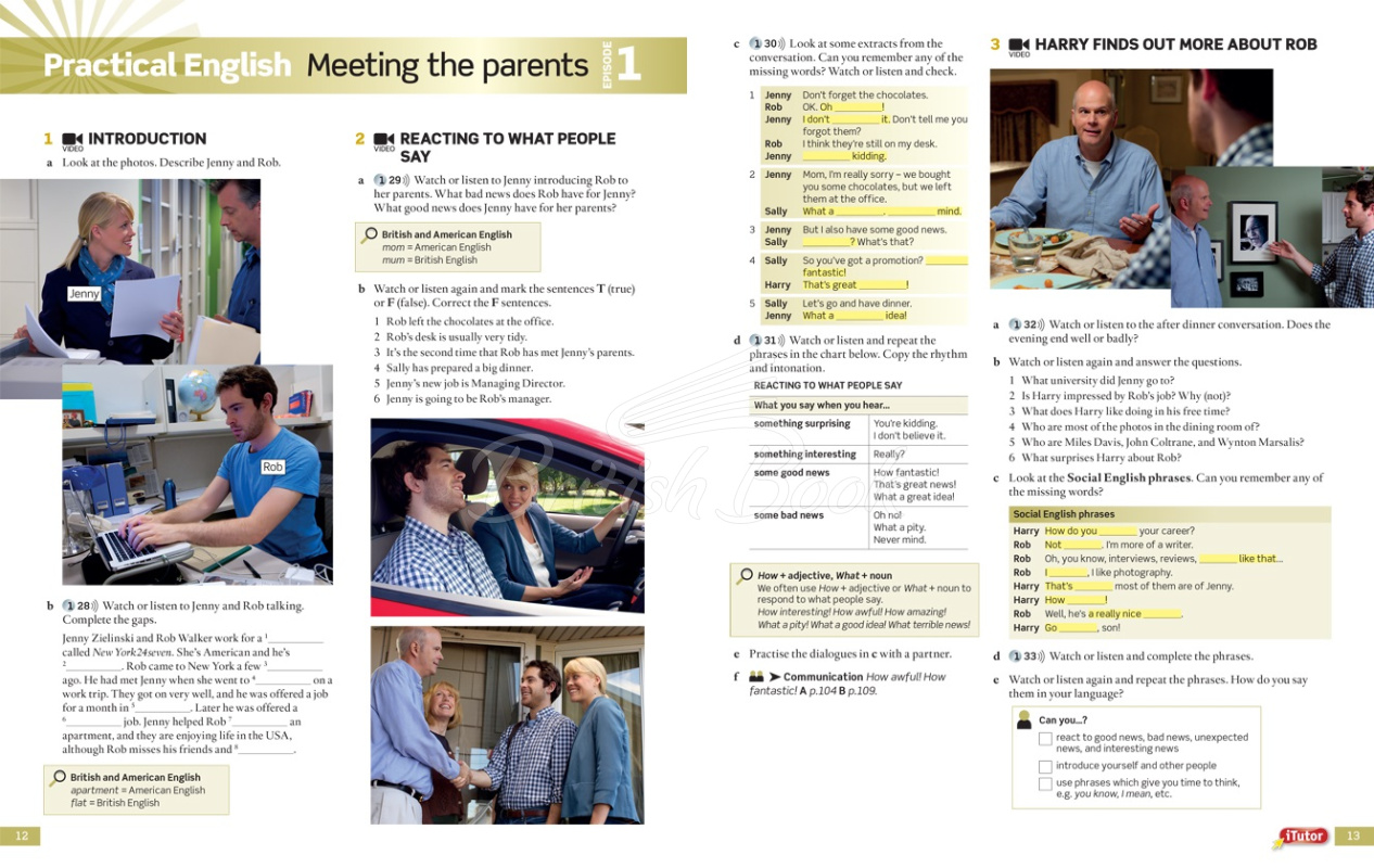Підручник English File Third Edition Intermediate Student's Book зображення 1