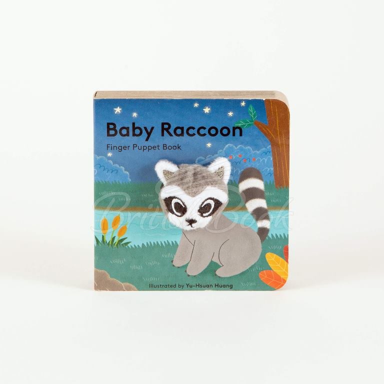 Книга Baby Raccoon Finger Puppet Book изображение 1