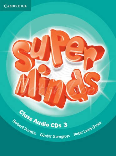Аудіодиск Super Minds 3 Class Audio CDs зображення