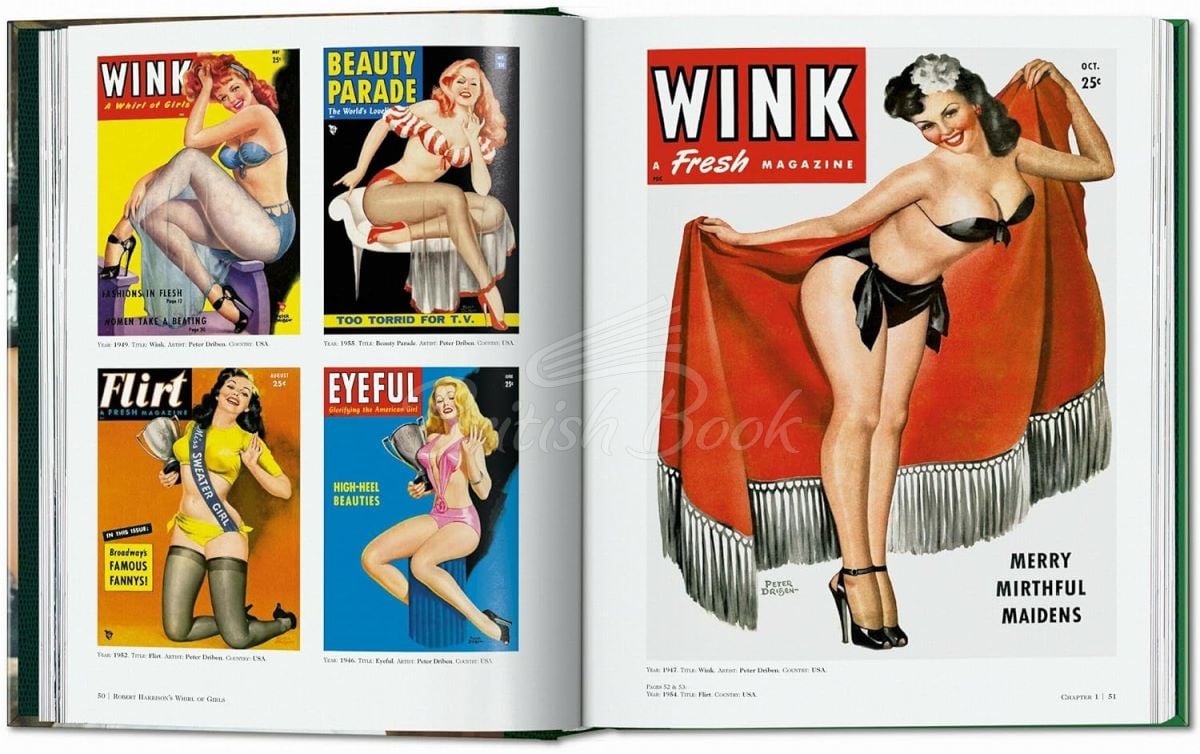 Книга Dian Hanson's: The History of Men's Magazines. Vol. 2: From Post-War to 1959	 изображение 1