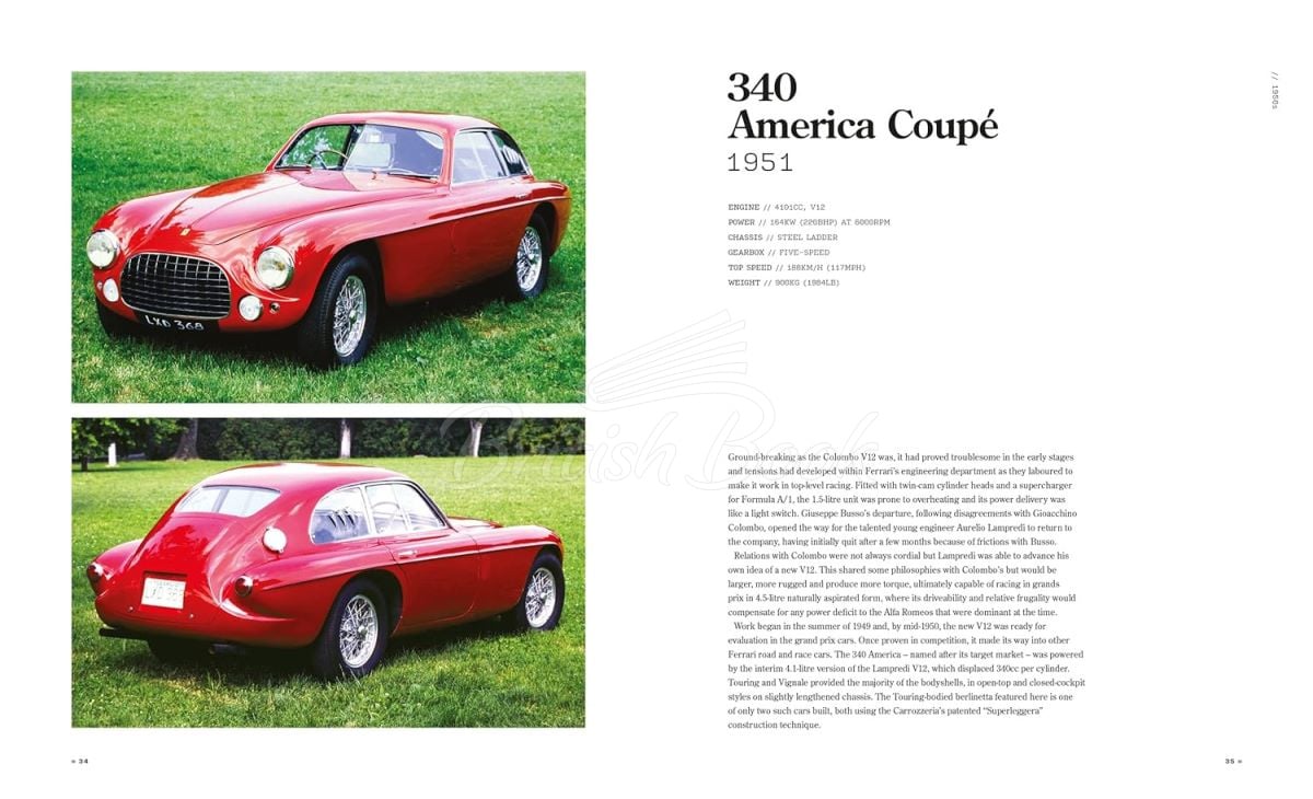 Книга A Dream in Red: Ferrari by Maggi and Maggi изображение 3