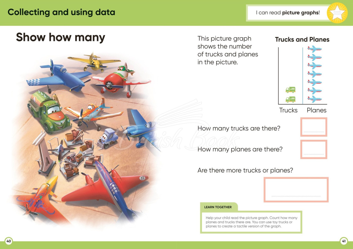 Книга Disney Learning: Maths (Ages 5-6) зображення 4
