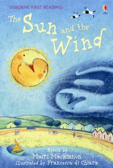 Книга Usborne First Reading Level 1 The Sun and the Wind зображення