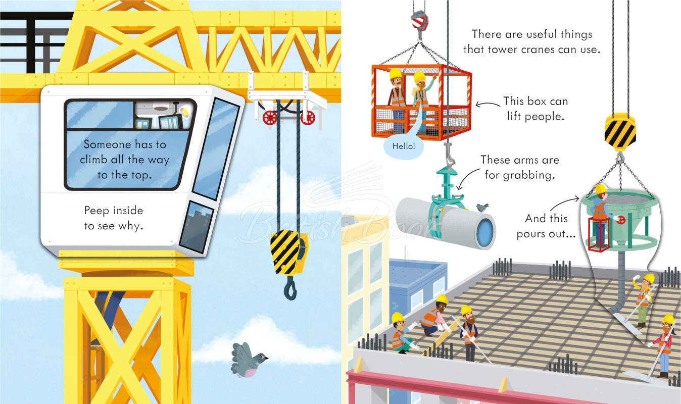 Книга Peep inside How a Crane Works изображение 4