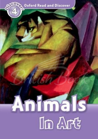 Книга Oxford Read and Discover Level 4 Animals in Art зображення