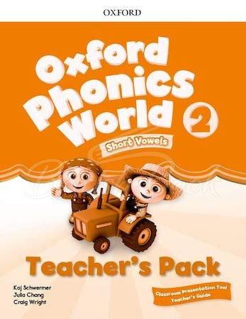 Книга для вчителя Oxford Phonics World 2 Teacher's Pack with Classroom Presentation Tool зображення