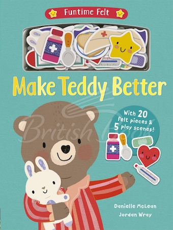 Книга Funtime Felt: Make Teddy Better зображення