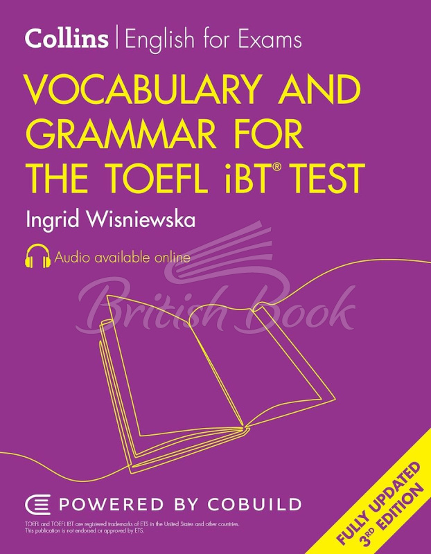 Книга Vocabulary and Grammar for the TOEFL iBT Test (Fully Updated 3rd Edition) зображення