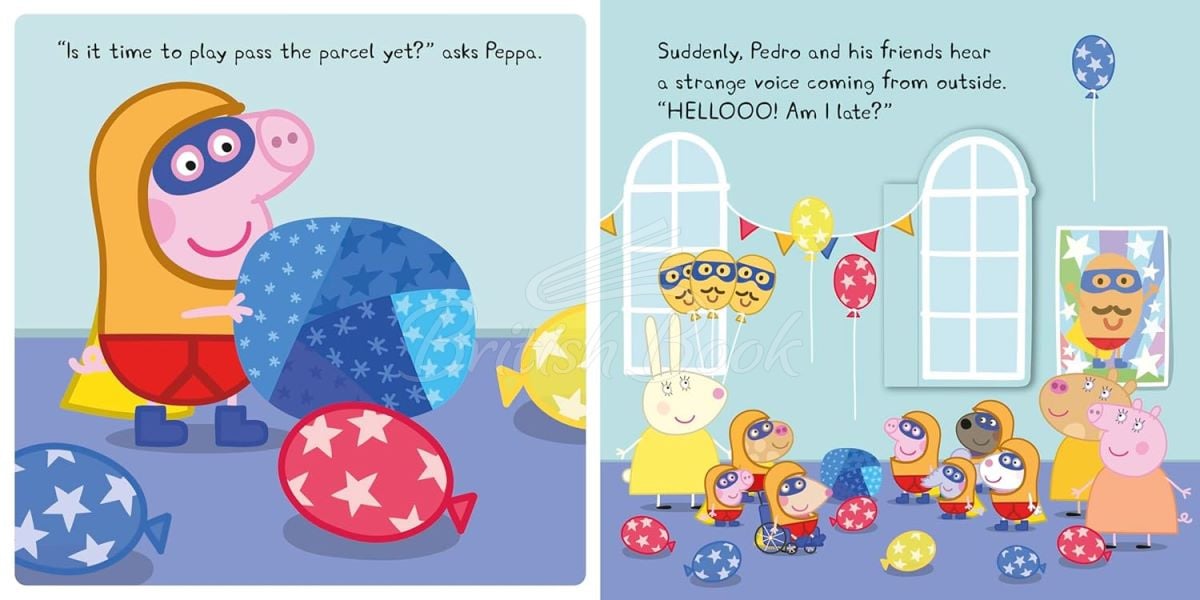 Книга Peppa Pig: Peppa's Superhero Party (A Lift-the-Flap Book) зображення 3
