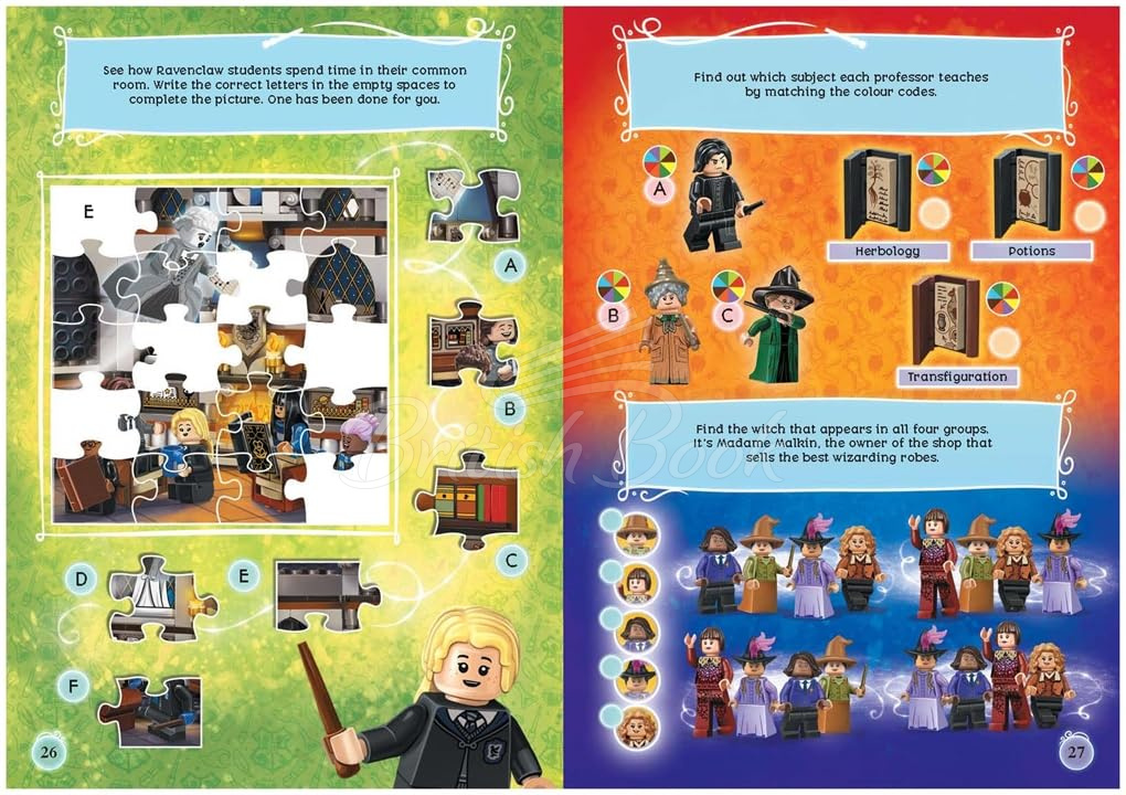 Книга LEGO Harry Potter: A Magical Bond Activity Book зображення 4