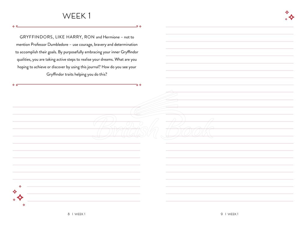 Щоденник Harry Potter: Courage: A Guided Journal to Embrace Your Inner Gryffindor зображення 4
