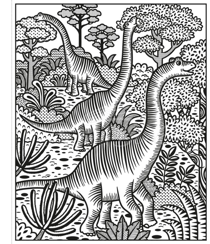 Книга Magic Painting Book: Dinosaurs зображення 4