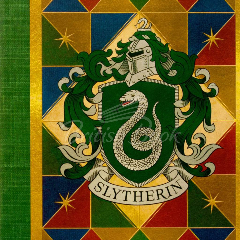 Блокнот Slytherin House Crest Notebook изображение 1